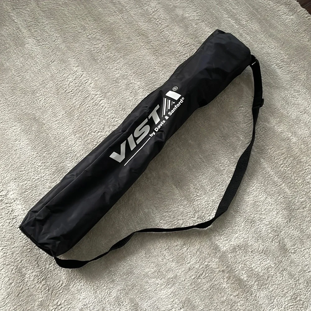Camera extendable tripod with carrying case
